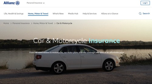 allianz car insurance