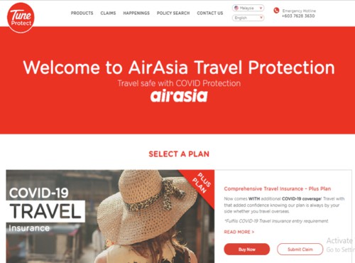 airasia travel insurance