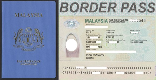 cara buat renew border pass malaysia online